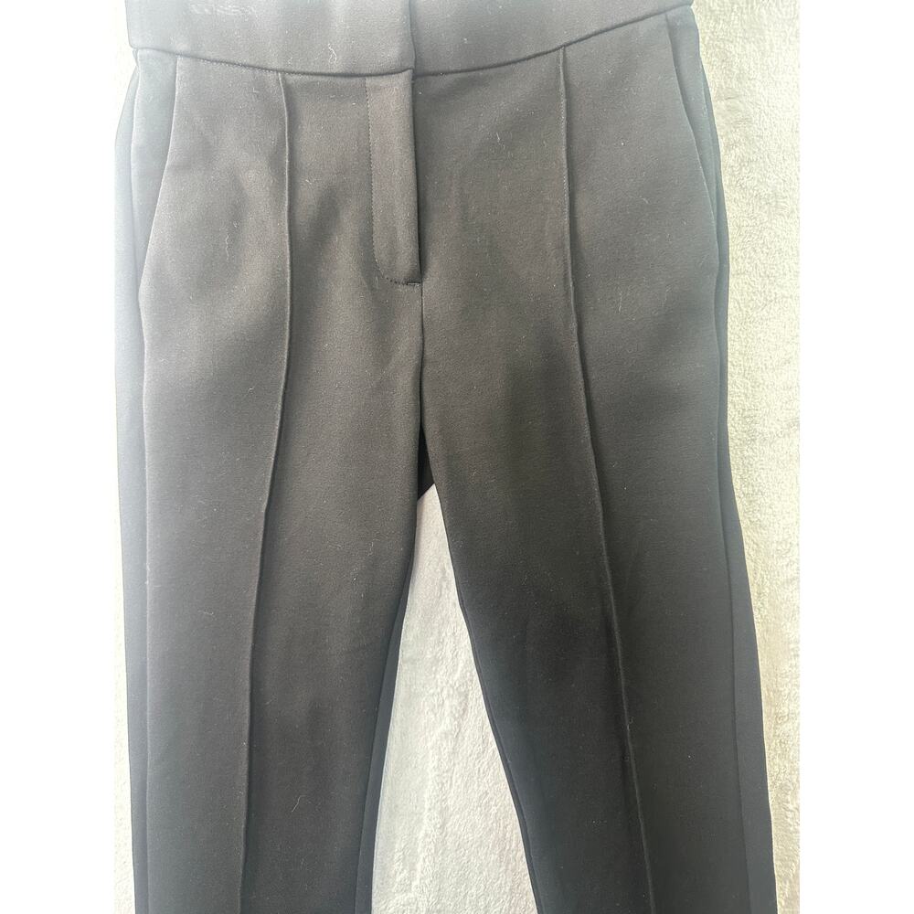 J.Crew Skinny Trouser in Italian Ponte • Black • Size 0 - Picture 8 of 10